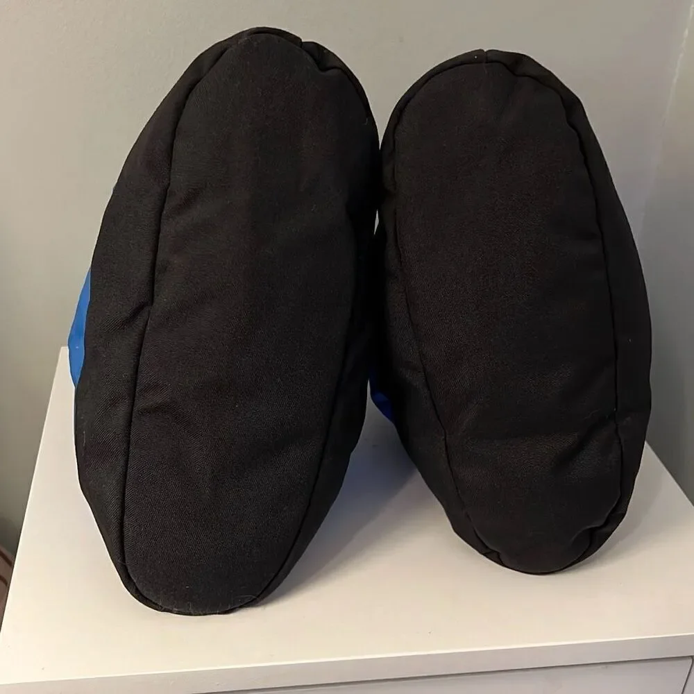 The North Face Kids Blue & Black Label Down Camp Insulated Slipper Booties